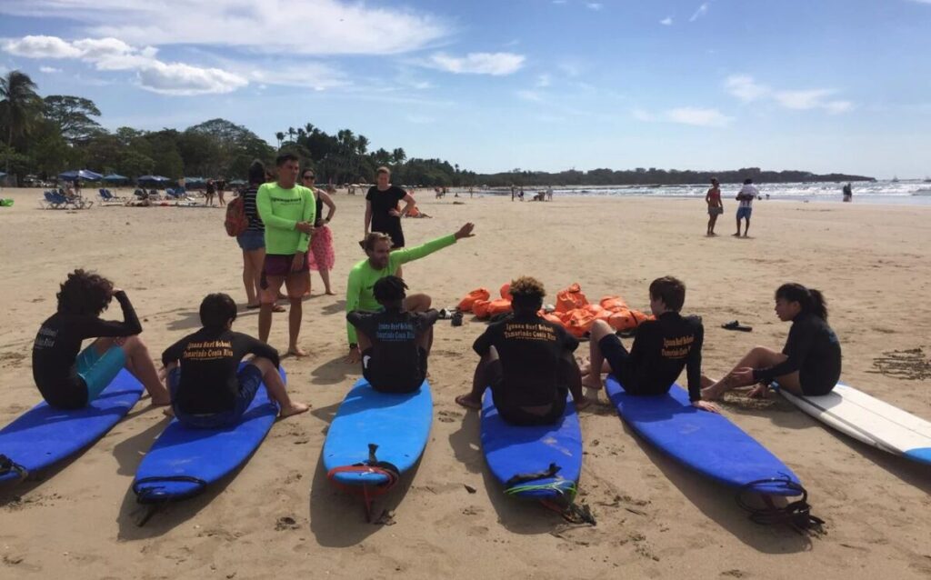 Surfing for beginners in Costa Rica