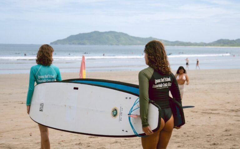 Surfing in Guanacaste Costa Rica
